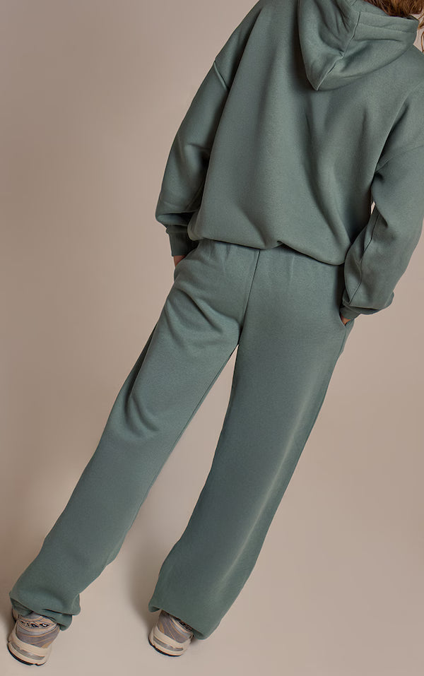 Sage Athletics Club Embossed Straight Leg Joggers