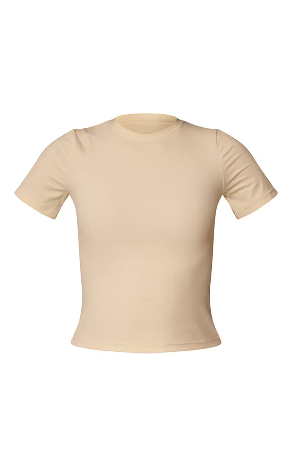 Seamless Longline Short Sleeve Gym Top