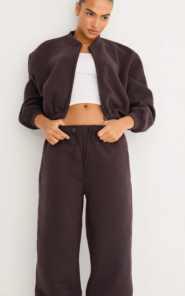 Drawcord Hem Oversized Joggers
