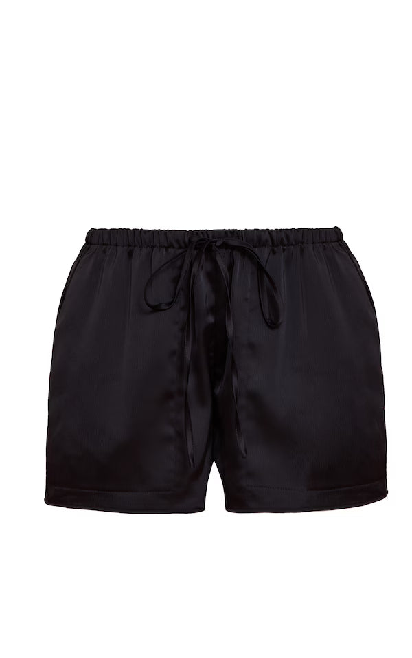 Satin Drawstring Short