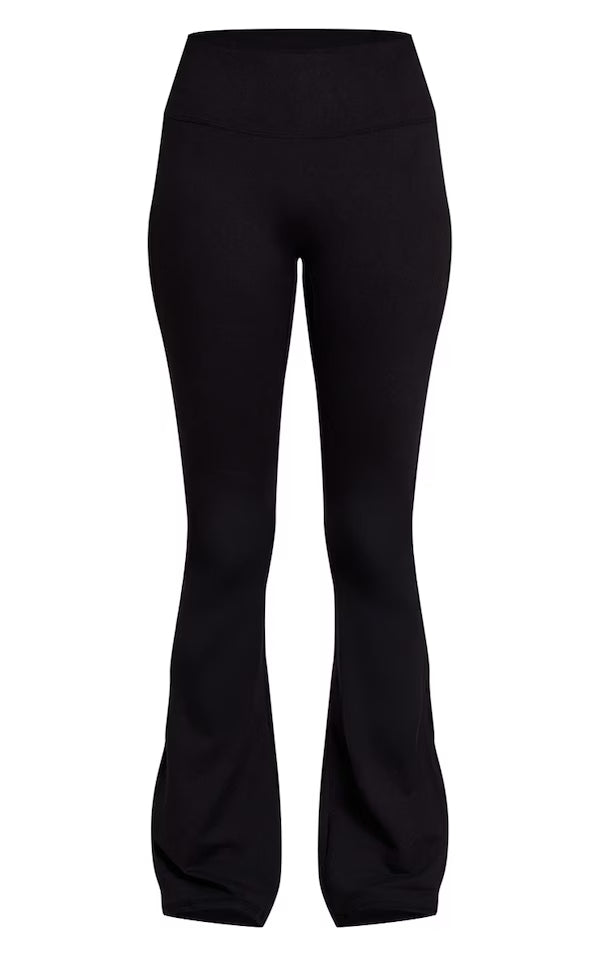 Black Ultimate Sculpt Flare Yoga Pants
