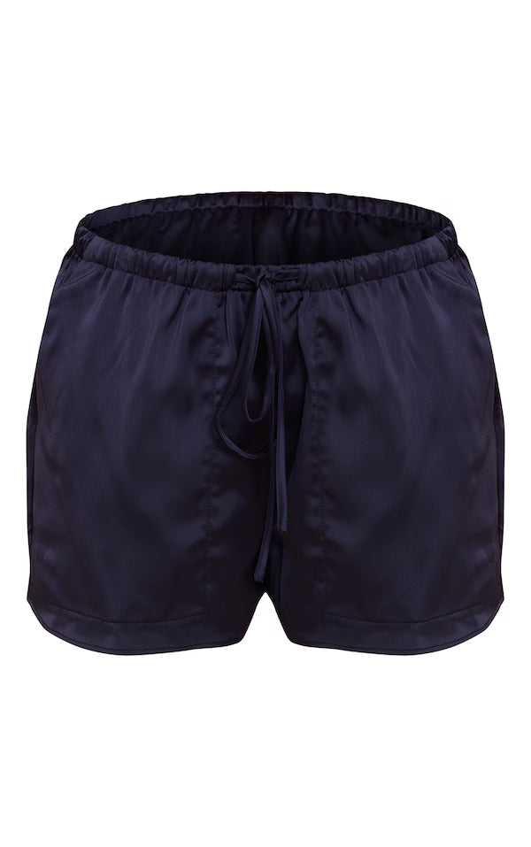 Satin Drawstring Short