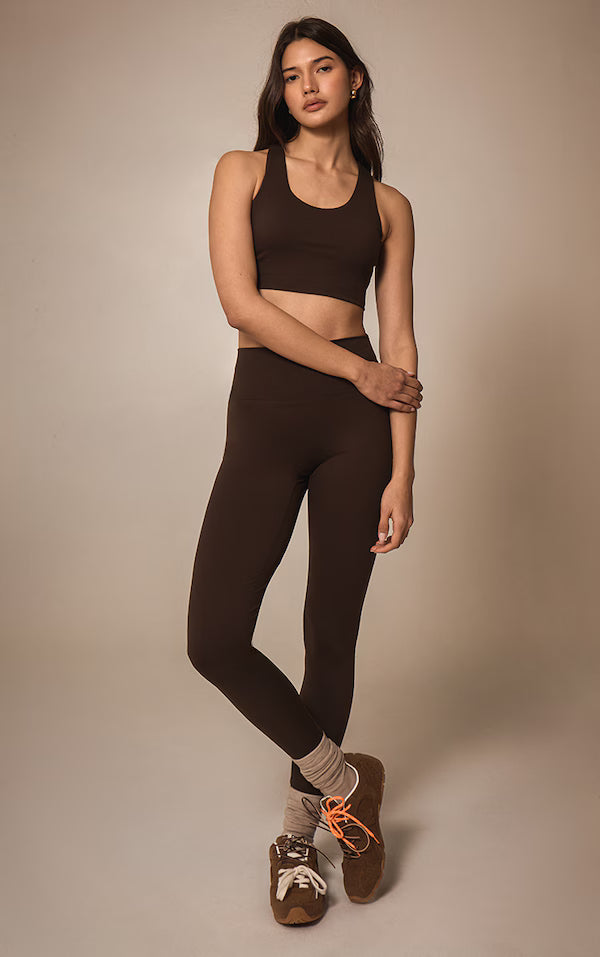Espresso Ultimate Sculpt High Waist Gym Leggings