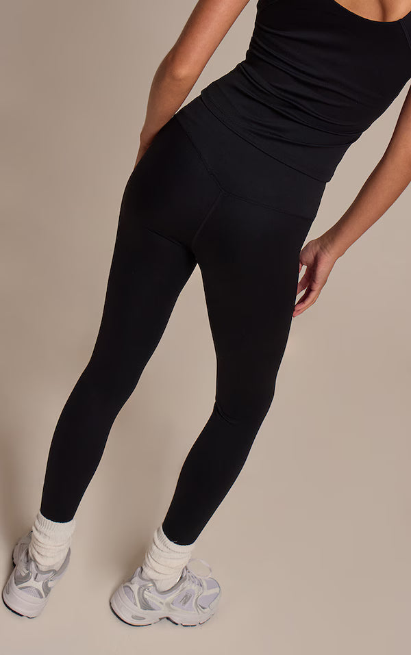 Black Ultimate Sculpt High Waist Gym Leggings