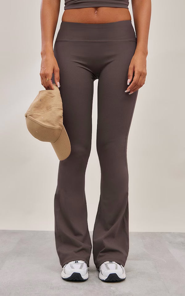 Espresso Sport Ultimate Sculpt Flare Yoga Pants